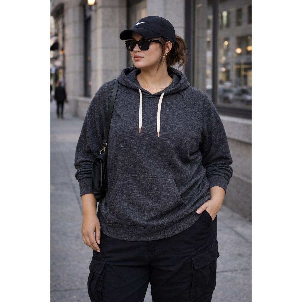 Vince Cumato Blue Hoodie Sweatshirt XL – Minimalist Streetwear Elevated Capsule